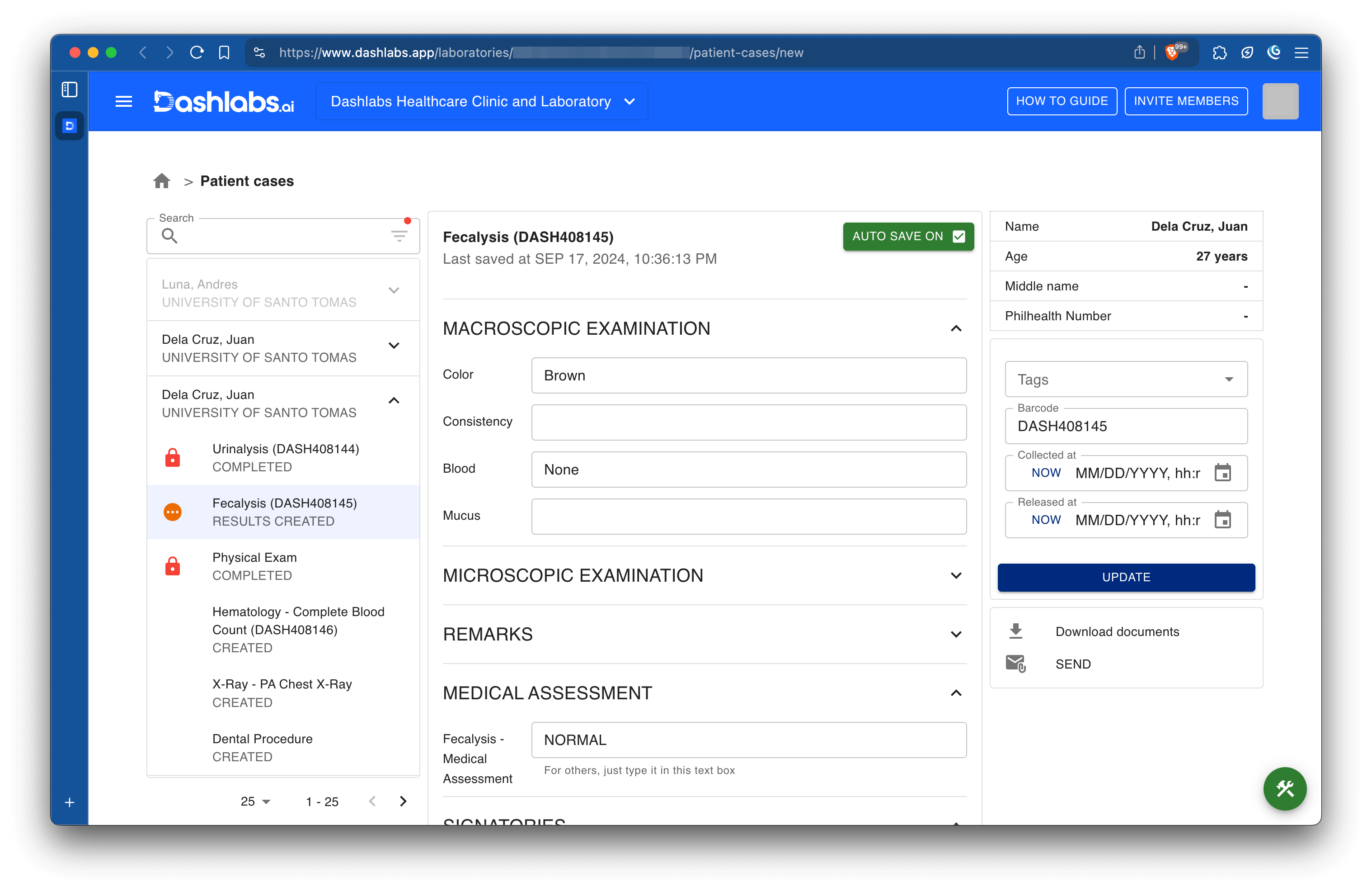 Laboratory Information System (LIS) by Dashlabs.ai