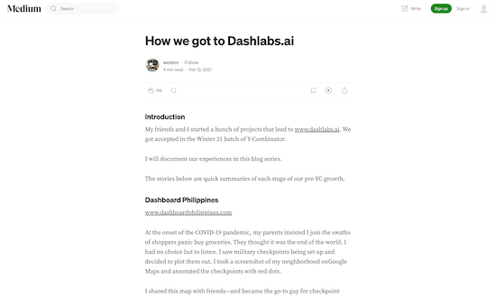 How Dashlabs.ai started